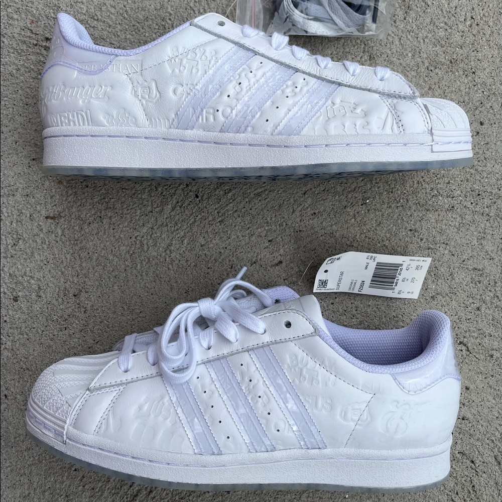 Adidas originals superstar X Ed Banger Records